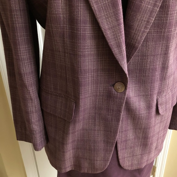 JHCollectibles 2-pc Linen Skirt Suit, Sz 14/16 - Picture 2 of 7